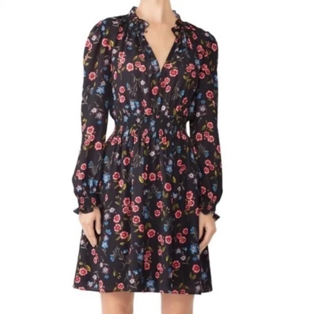 Kate spade ♠️ meadow smock waist dress size XS EUC